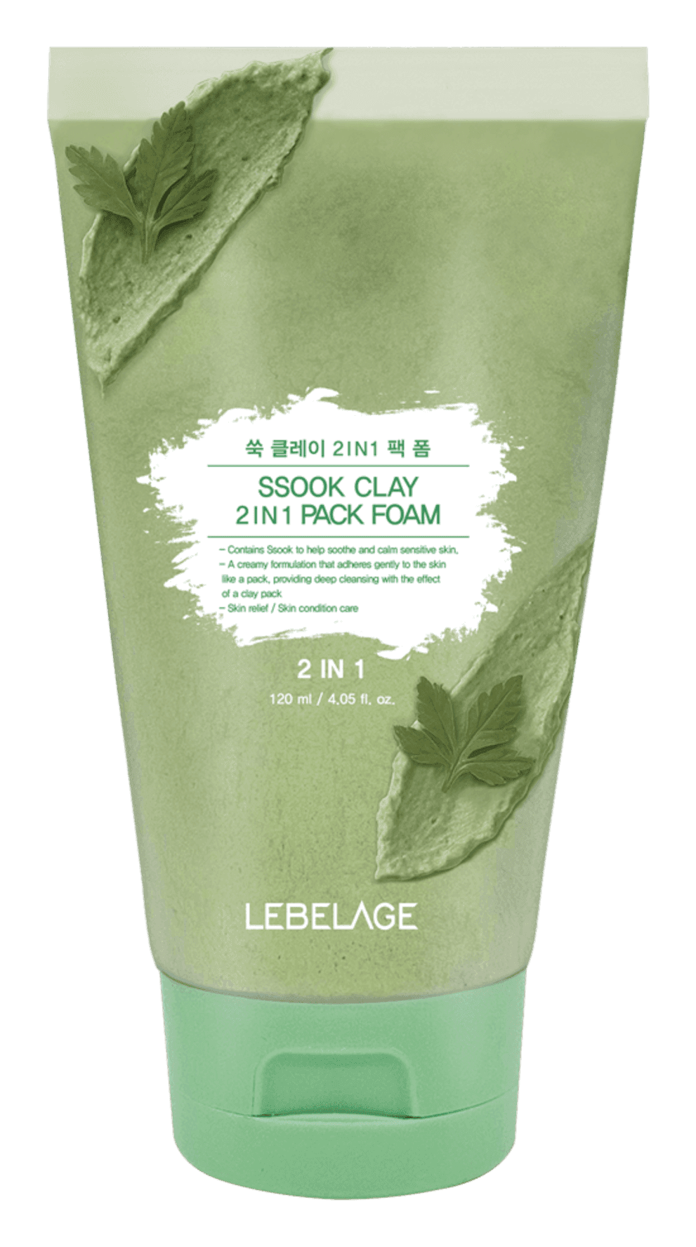 Lebelage Ssook/Mugwort Clay 2in1 Pack Foam