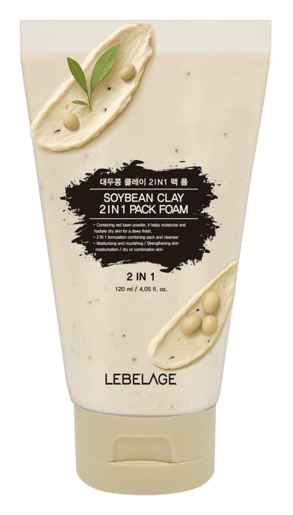 Lebelage Soybean Clay 2in1 Pack Foam