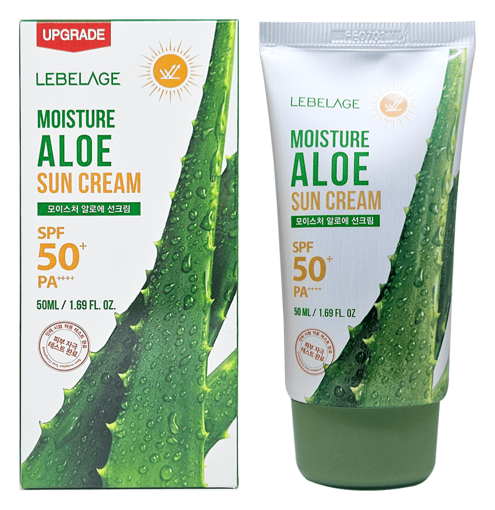 Lebelage Moisture Aloe Sun Cream