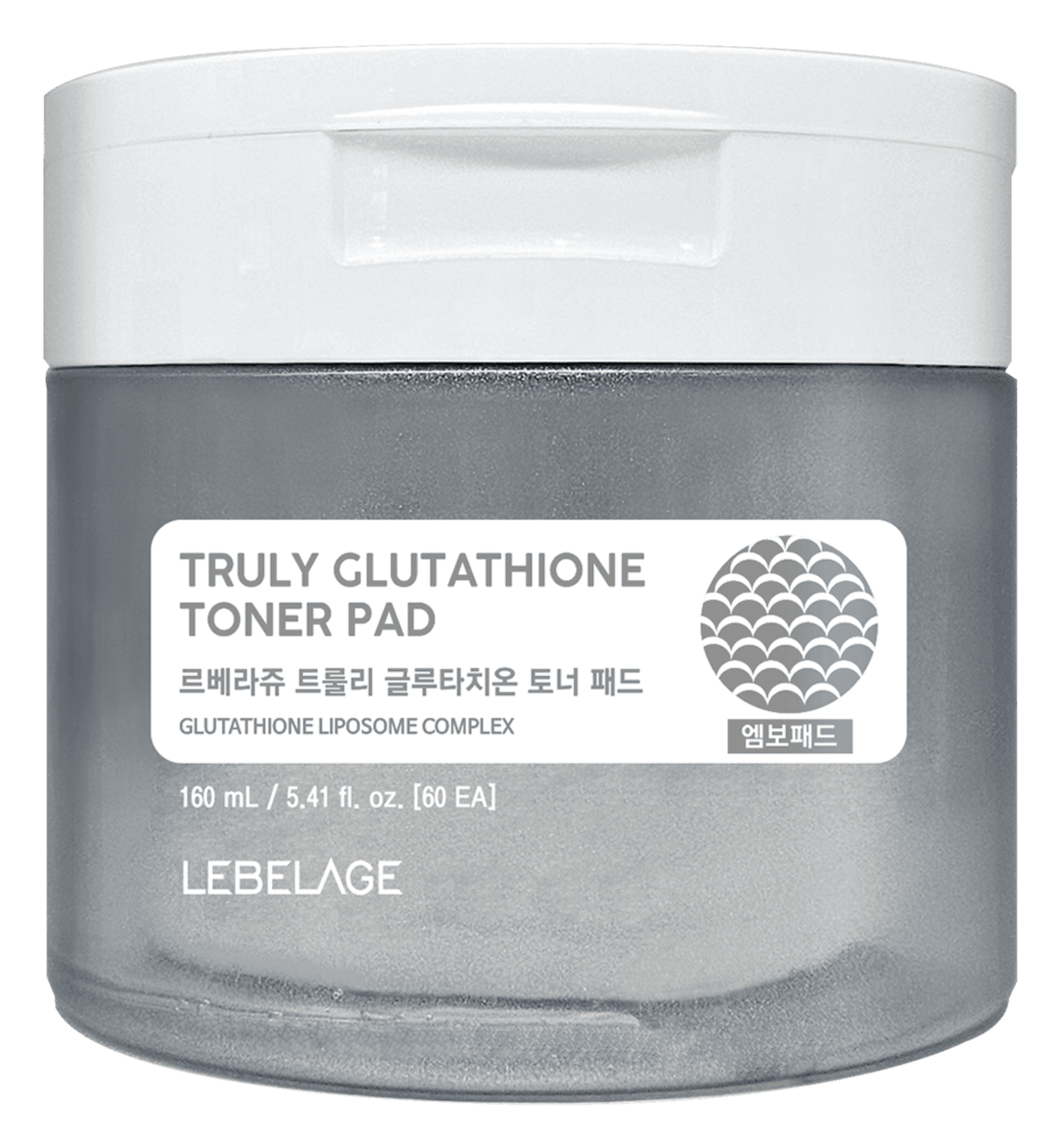 Lebelage Truly Glutathione Toner Pad
